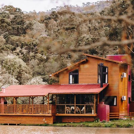 Chale Aconchego - Pousada Cachoeira Da Neve Urubici Exteriér fotografie